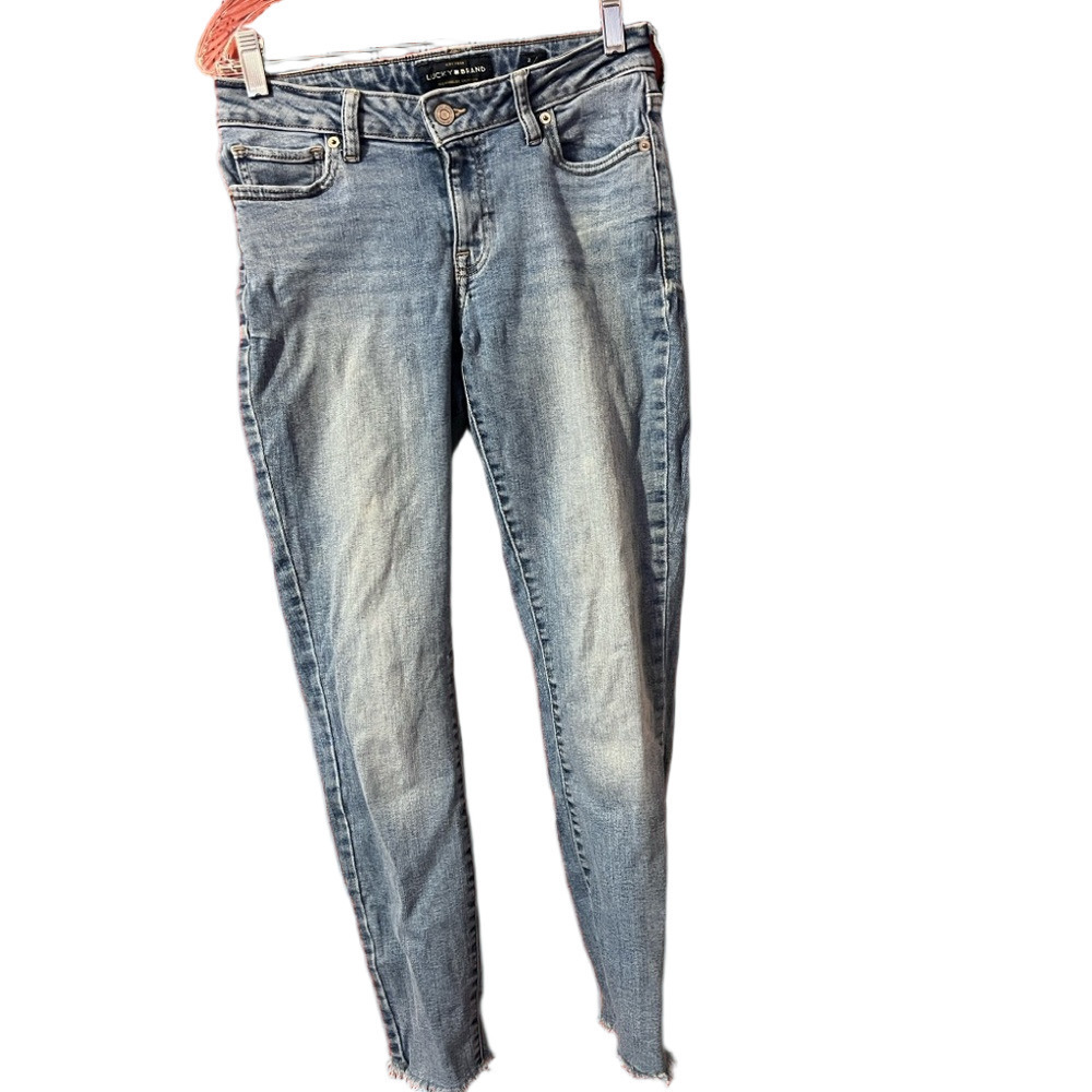 Lucky Brand Women's Blue Lolita Super  Skinny Jeans 2/26